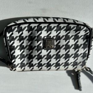 Dooney & Bourke Black and White Houndstooth Bag